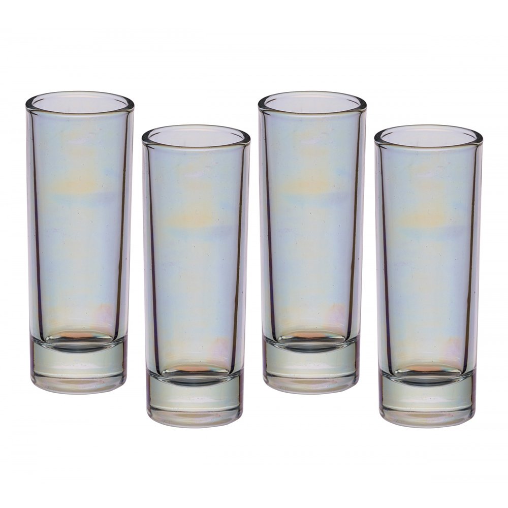  Kitchen Craft Набор рюмок BarCraft Rainbow, 60 мл, 4 шт Арт.: BCSGLUST4PC