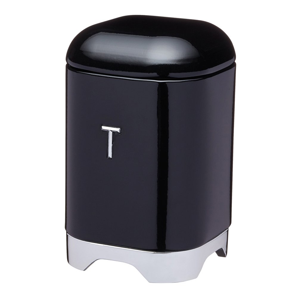  Kitchen Craft Ёмкость для хранения чая Black Арт.: LOVTEABLK