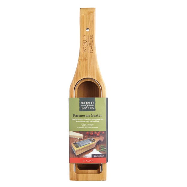  Kitchen Craft Терка для пармезана World of Flavours Bamboo Арт.: ICBGRATE