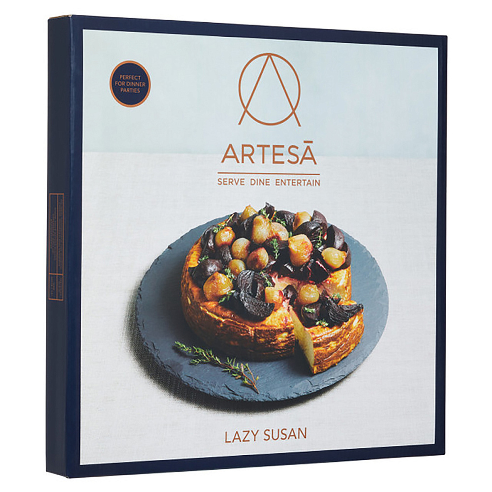  Сервировочная вращающаяся доска Arteza Lazy Susan Арт.: ARTSUSANSLATE