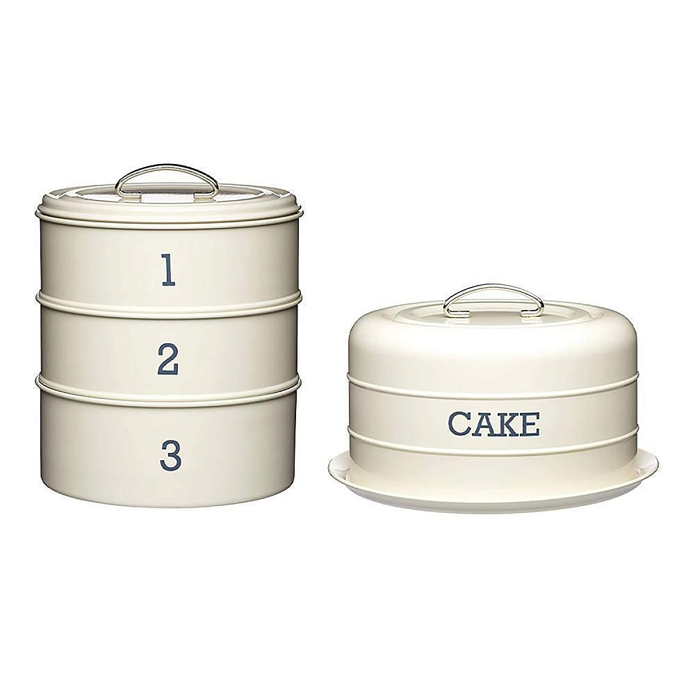 Kitchen Craft Органайзер кухонный трехуровневый Сreamy Арт.: LN3TCTCRE