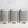 Kitchen Craft Набор емкостей для хранения 3 шт. Textured Grey Арт.: LOVTCSSETGRY