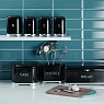 Kitchen Craft Ёмкость для хранения чая Black Арт.: LOVTEABLK