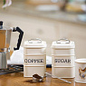 Kitchen Craft Ёмкость для хранения сахара Living Nostalgia creamy Арт.: LNSUGARCRE