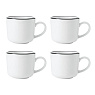 Набор из 4 кружек фарфор Mikasa Limestone 360 мл Арт.: MKLSMUGPK4