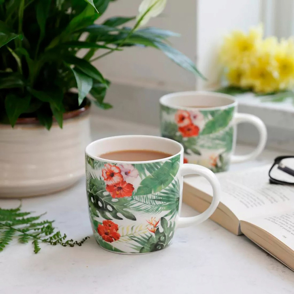  Kitchen Craft Кружка PALM LEAF Арт.: KCMBAR132