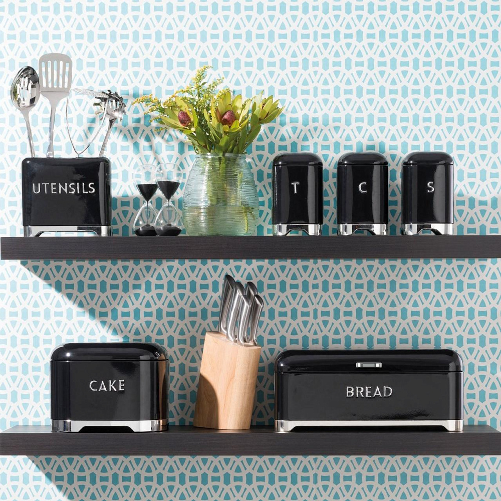  Kitchen Craft Ёмкость для хранения кофе Black Арт.: LOVCOFFEEBLK