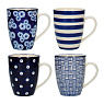 Kitchen Craft Набор из 4 кружек Арт.: JY18LT31