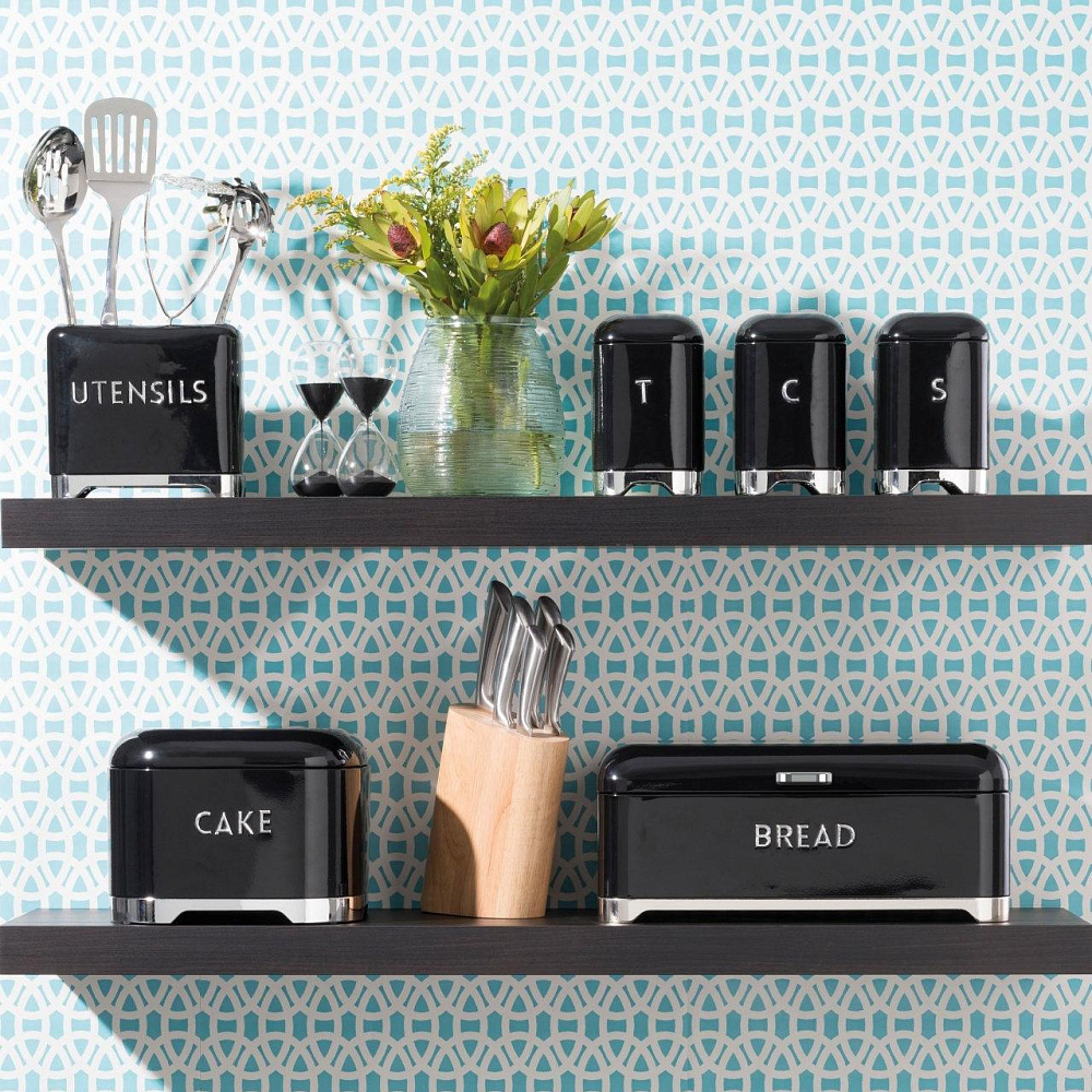  Kitchen Craft Ёмкость для хранения кофе Black Арт.: LOVCOFFEEBLK