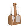 Набор ножей для сыра (ножи 4 шт., подставка для ножей 1 шт.) Арт.: ARTCHEESESET