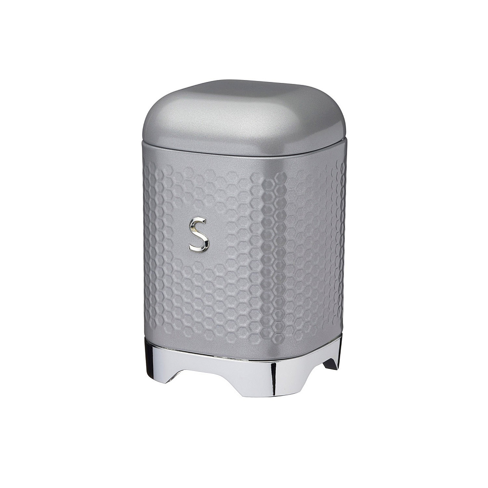  Kitchen Craft Набор емкостей для хранения 3 шт. Textured Grey Арт.: LOVTCSSETGRY