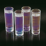 Kitchen Craft Набор рюмок BarCraft Rainbow, 60 мл, 4 шт Арт.: BCSGLUST4PC