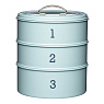 Kitchen Craft Органайзер кухонный трехуровневый Blue Арт.: LN3TCTBLU