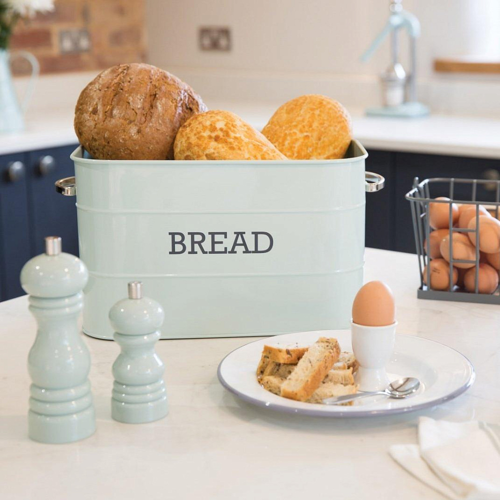  Kitchen Craft Хлебница Living Nostalgia blue Арт.: LNBBINBLU
