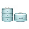 Kitchen Craft Органайзер кухонный трехуровневый Blue Арт.: LN3TCTBLU
