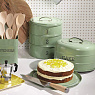 Kitchen Craft Тортовница Living Nostalgia green Арт.: LNCTGRN