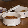 Kitchen Craft Органайзер кухонный трехуровневый Сreamy Арт.: LN3TCTCRE