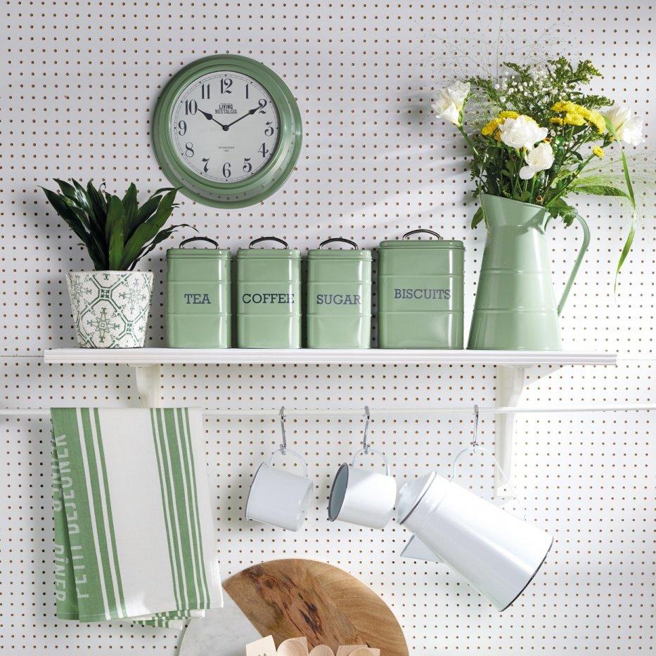 Kitchen Craft Ёмкость для хранения сахара Green Арт.: LNSUGARGRN