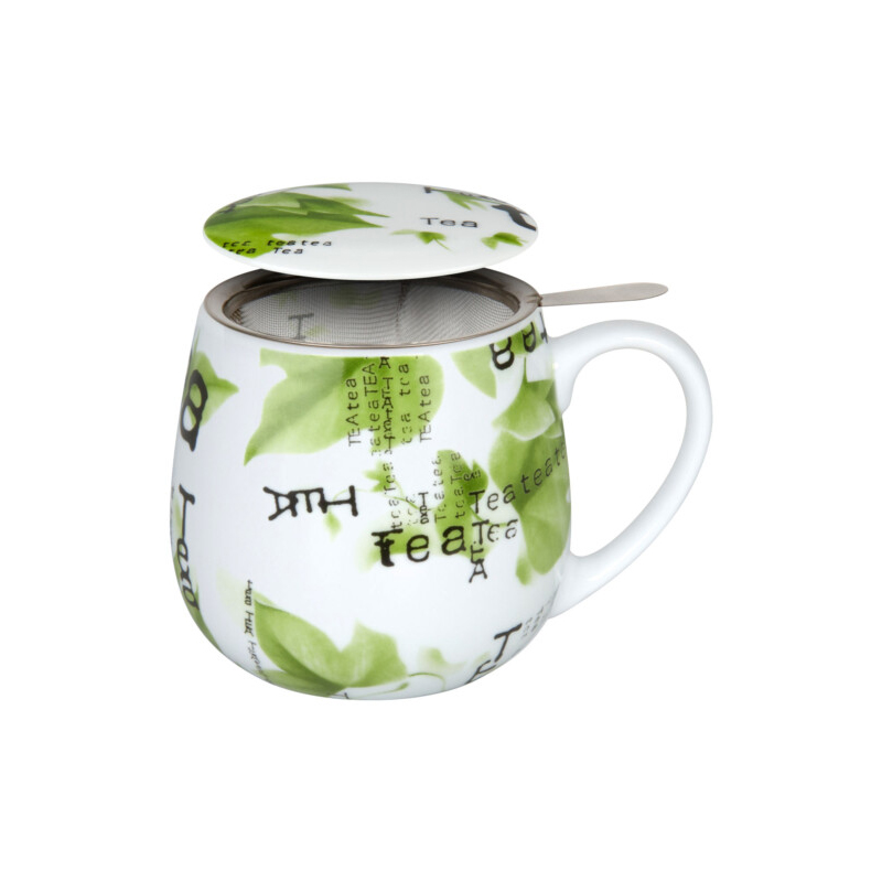 кружка заварочная "чайный коллаж"