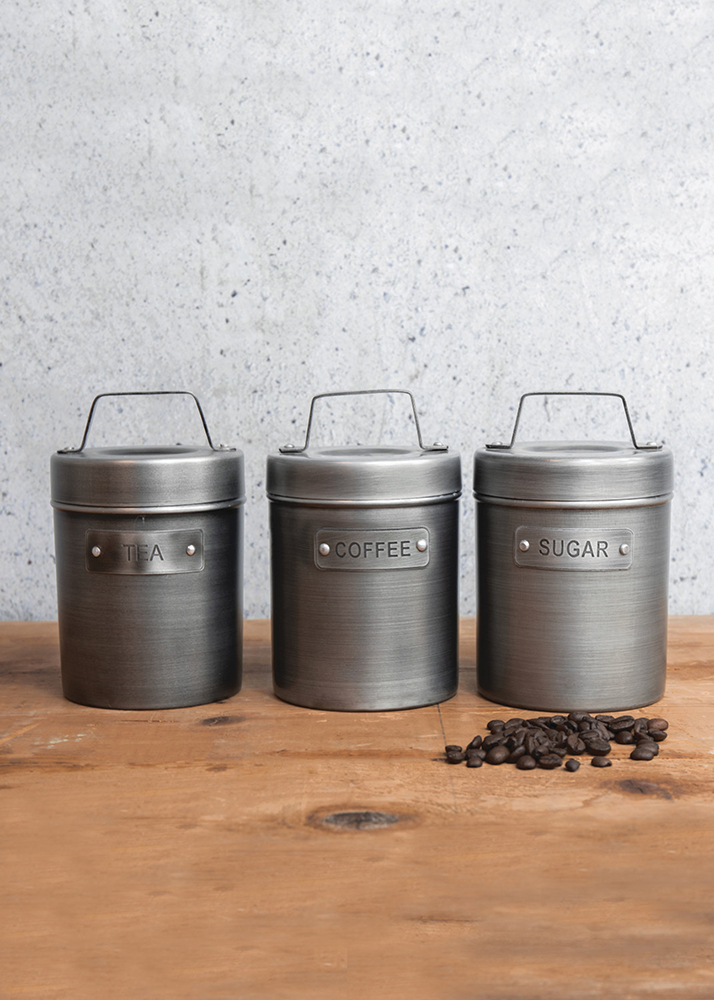Kitchen Craft Набор емкостей для хранения TEA COFFEE SUGAR, 3 шт. Арт.: INDTCSSET