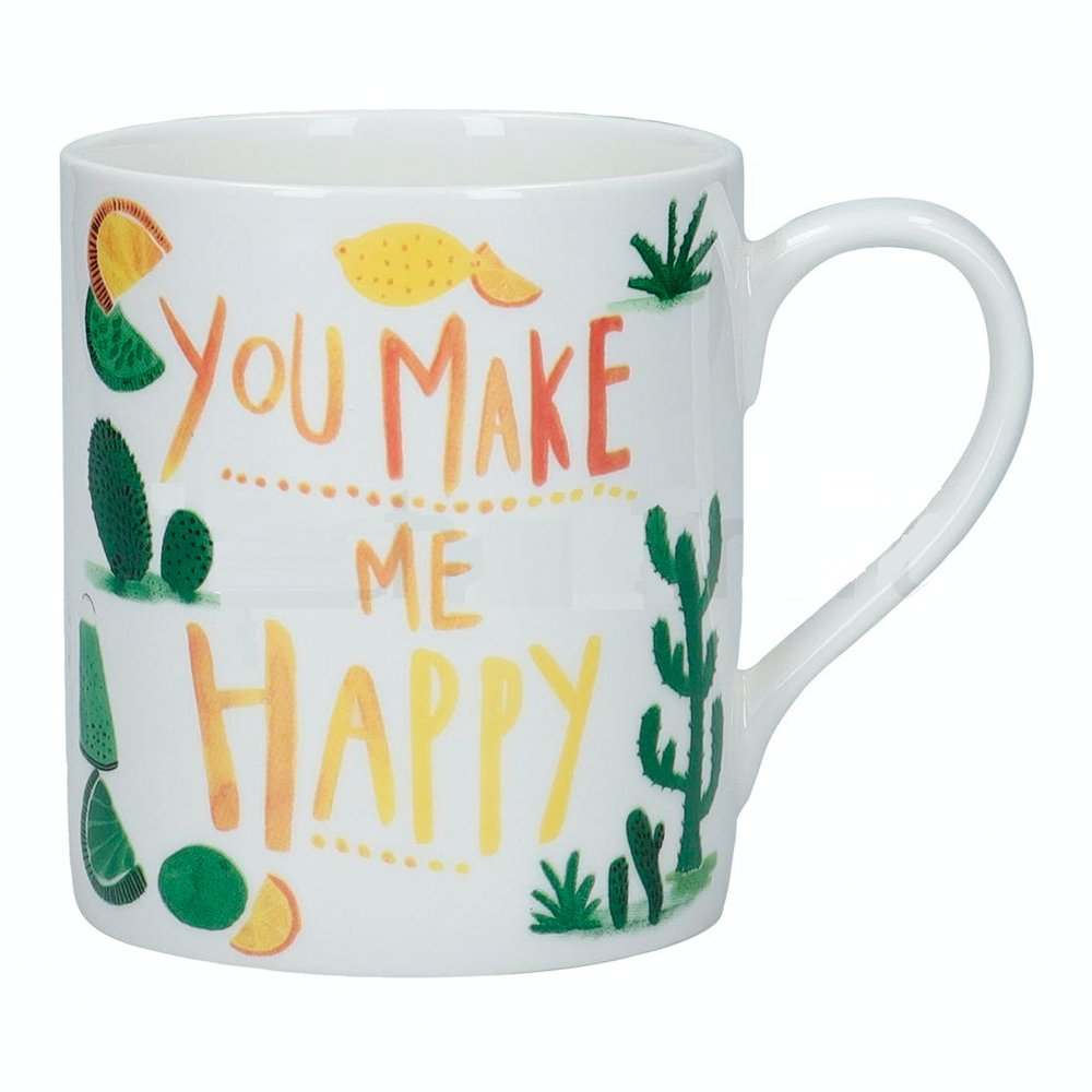 Kitchen Craft Кружка Make me happy Арт.: KCMCAN177
