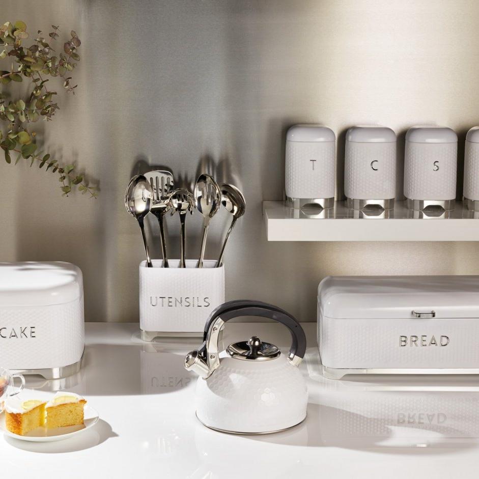 Kitchen Craft Ёмкость для хранения чая Ice White Арт.: LOVTEAWHT