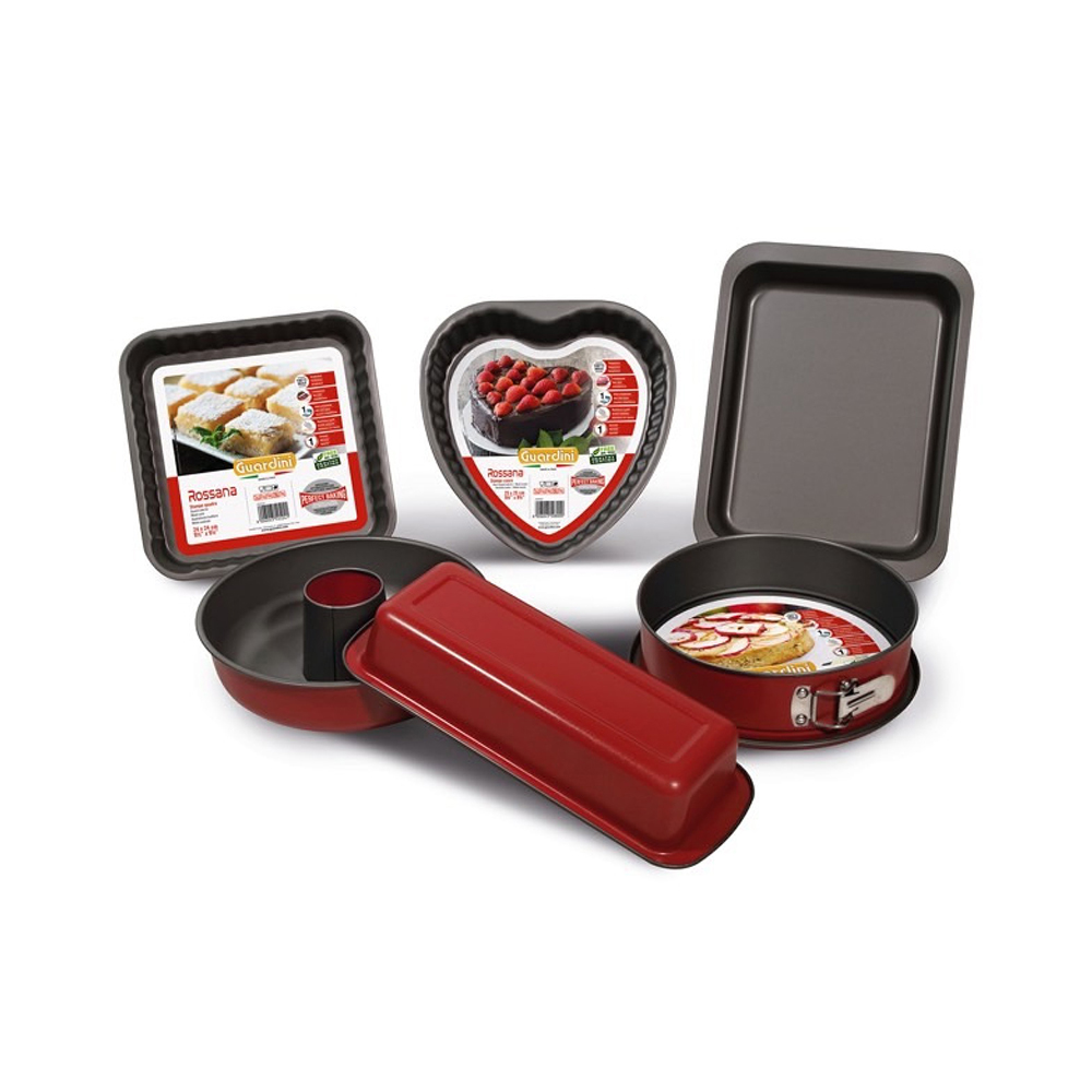 Форма для кекса красная "Сердце" 25 см. Guardini Арт.: 50800HGNAM