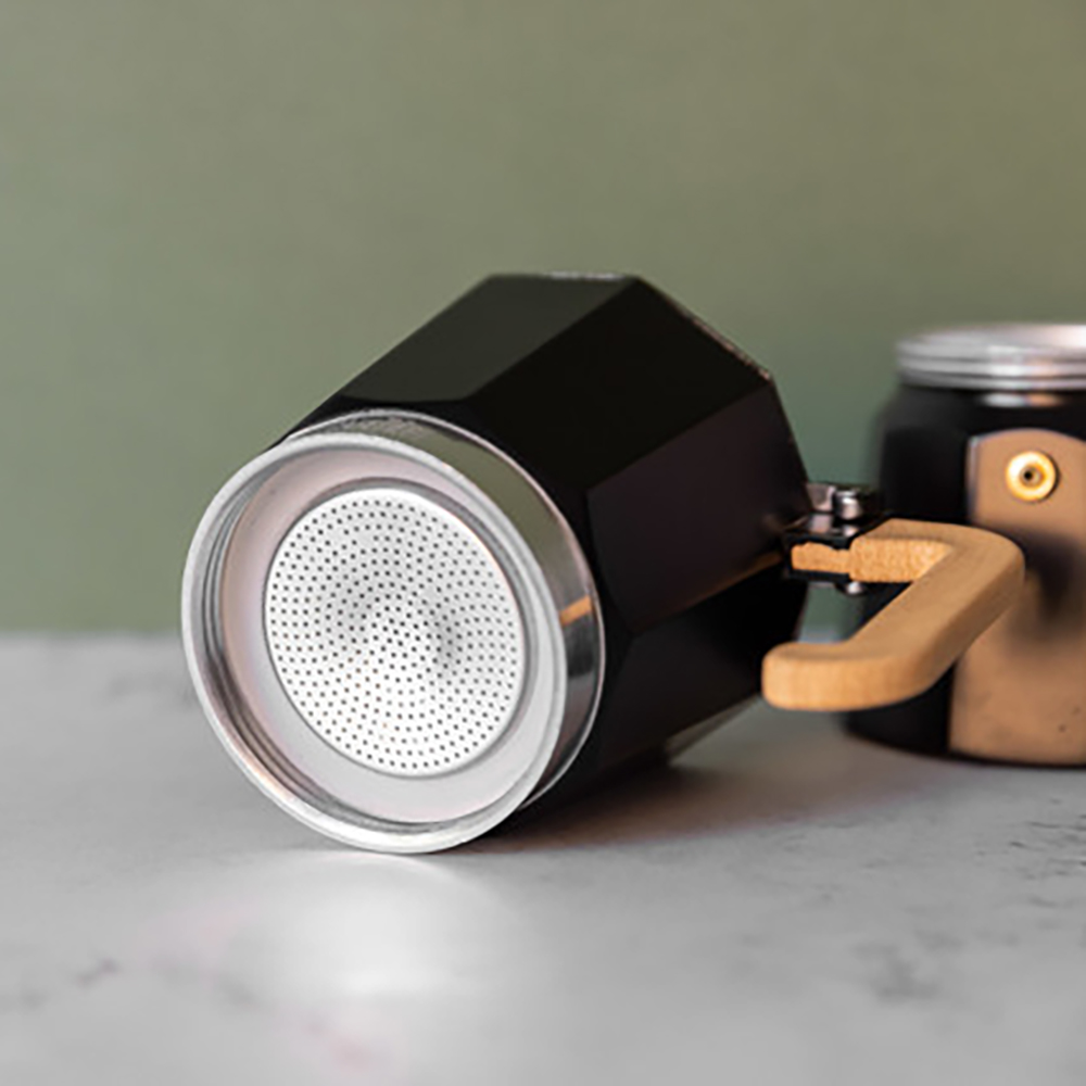  Кофеварка гейзерная La Cafetière Venice для приготовления эспрессо на 3 чашки 150 мл Арт.: LCVEN3CPBLKW