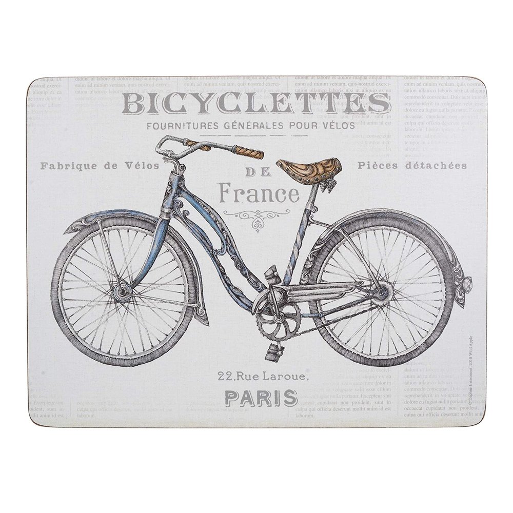 Creative Tops Набор из 6 подставок Bicycle 23x30 Арт.: C000294