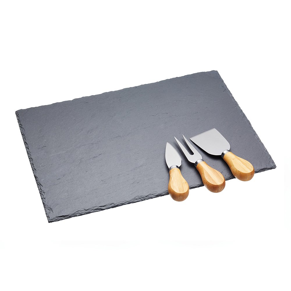 kitchen craft набор для нарезки сыра artesa natural slate
