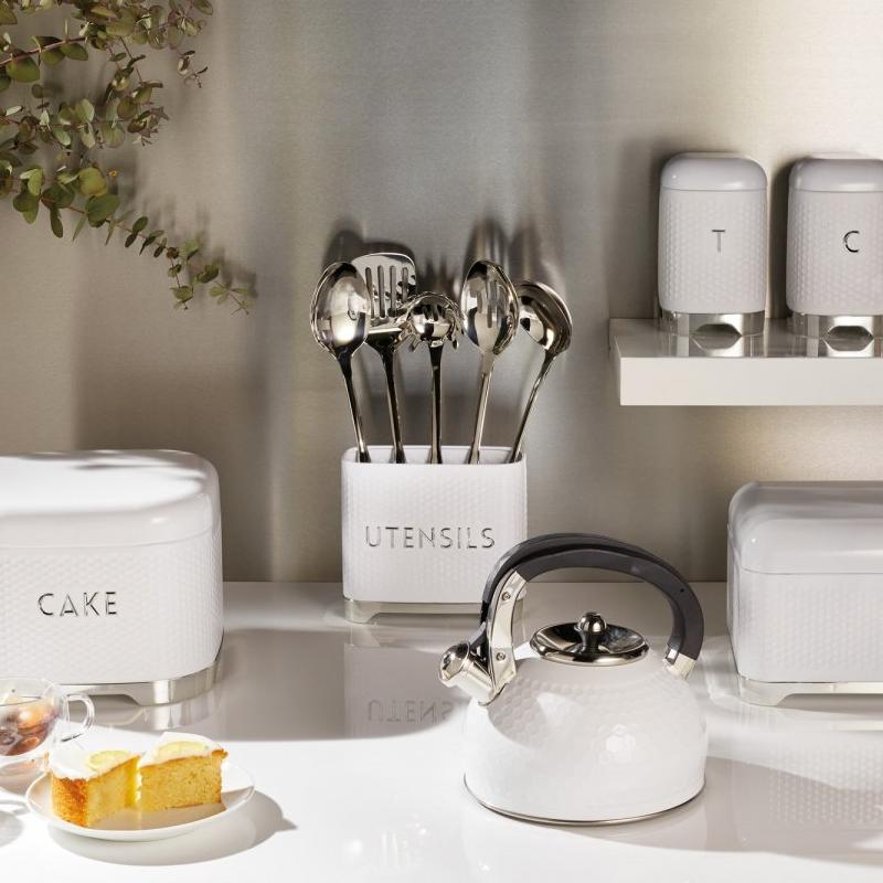 Kitchen Craft Ёмкость для хранения чая Ice White Арт.: LOVTEAWHT