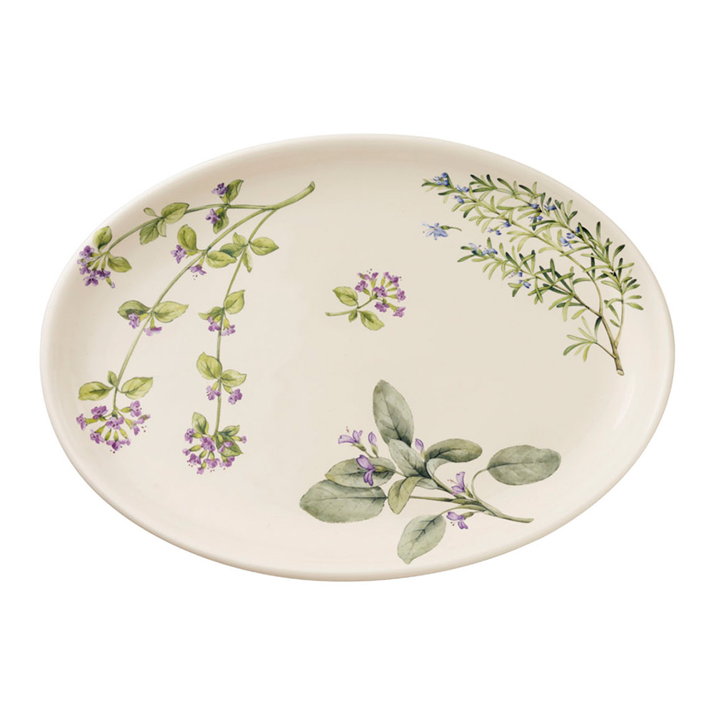 блюдо овальное rosemary  38х27х4 см