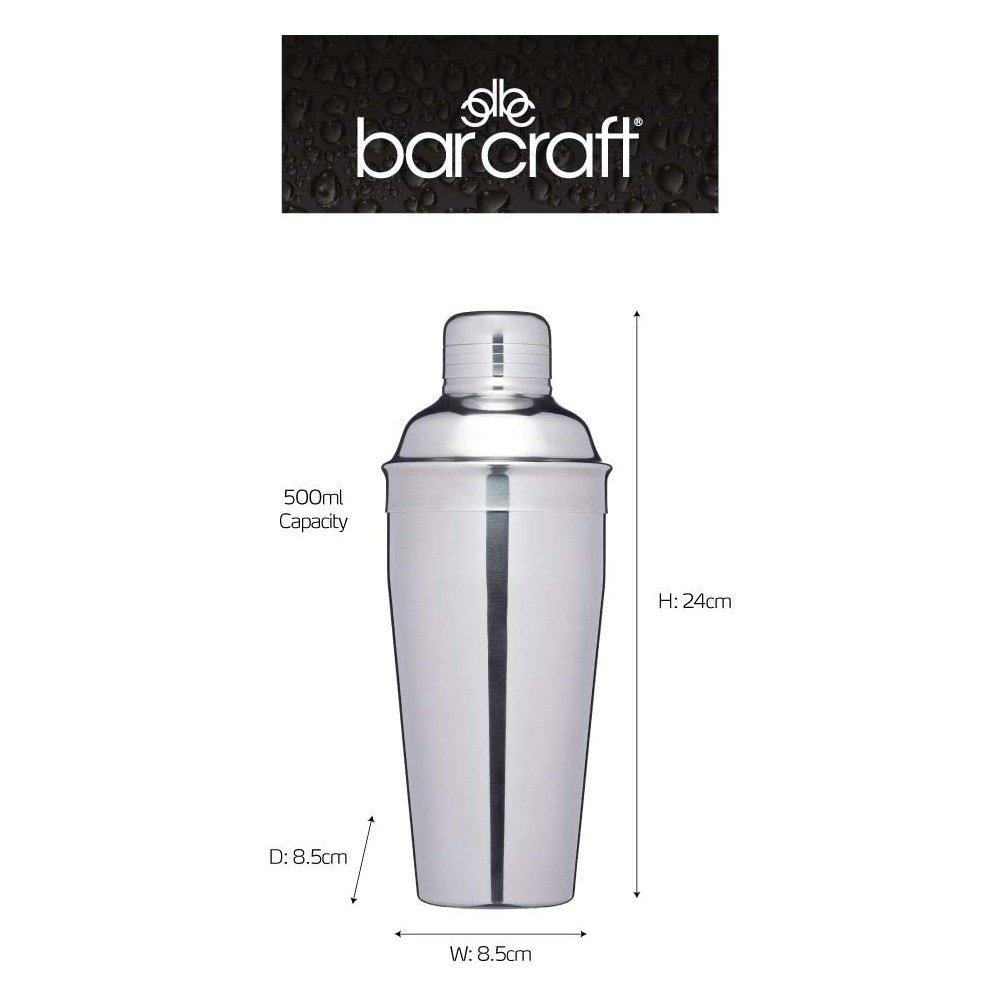 Kitchen Craft Шейкер для коктейлей Double Walled Арт.: BCDWCSHAK