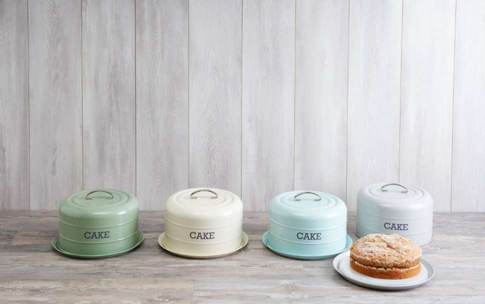 Kitchen Craft Тортовница Living Nostalgia grey Арт.: LNCTGRY