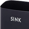 *Kitchen Craft Органайзер для мытья посуды Lovello Retro Black Арт.: *LOVSINKBLK