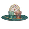 IVV Набор стаканов 6 шт Pattern#4 Riviera Blue 310 мл Арт.: 8697.2