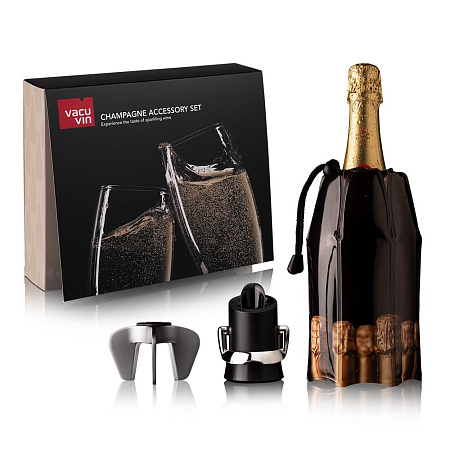 Vacu Vin Набор аксессуаров для шампанского (3 шт) Арт.: 38899606