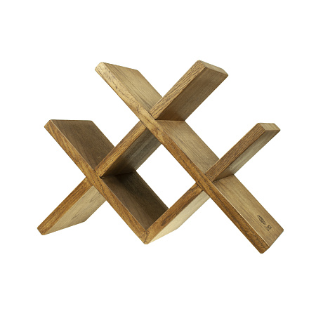  Винная полка деревянная, дуб Арт.: ДРБ-961/2