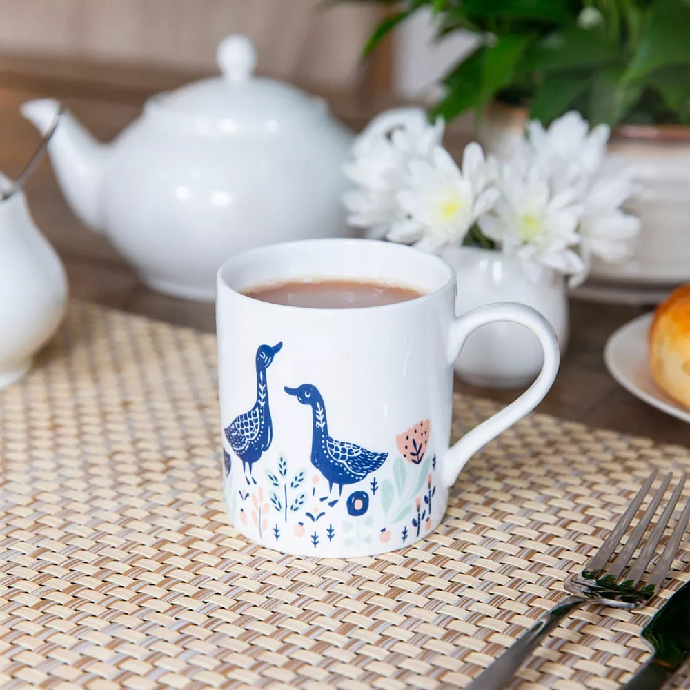 Kitchen Craft Кружка Woodcut goose Арт.: KCMCAN174