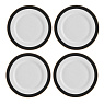 Набор из 4 фарфоровых тарелок Mikasa Luxe Deco 27,5 см Арт.: MKLDPLATEPK4