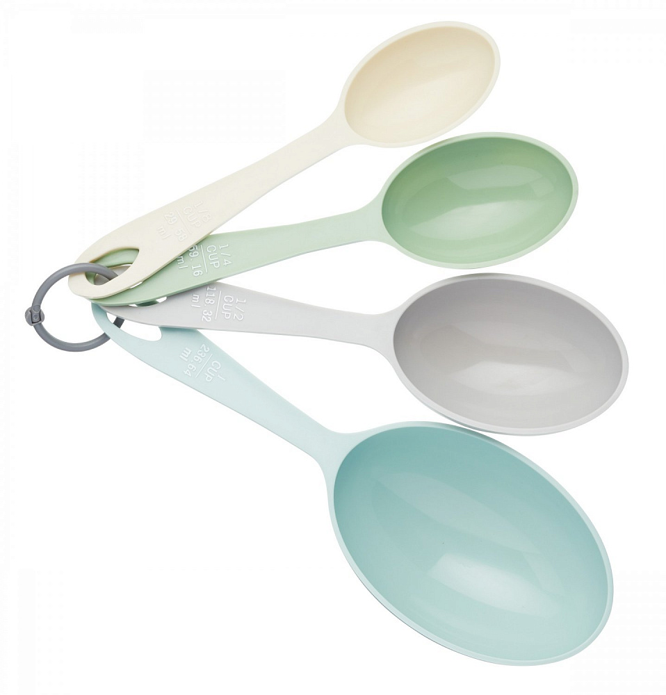 Kitchen Craft Набор мерных ложек 4 шт Colourworks Classics Арт.: CWCLMCUPSET