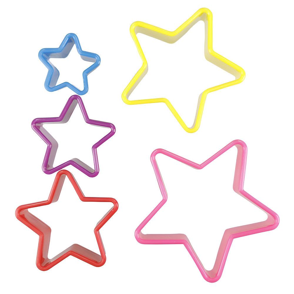 Набор формочек для печенья Colourworks из 5 звездочек Арт.: CWCUTSTAR