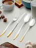 Набор столовых приборов MERCURY GOLD 30 шт Арт.: H55364