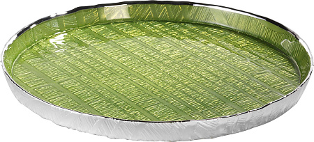 Argenesi Поднос большой Wood Silver Green Арт.: 1.752796