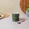 Кружка фарфоровая Butterflies Mikasa GREEN 280 мл Арт.: MKCANBFLIES
