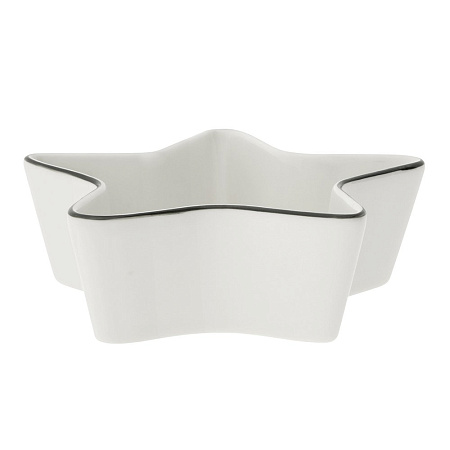  Bastion Collections Пиала Star Black Edge Арт.: LI/BOWL ST 001 BL