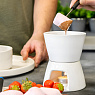 Набор для приготовления шоколадного фондю с 4 вилками KitchenCraft KC Арт.: KCFONCHOC