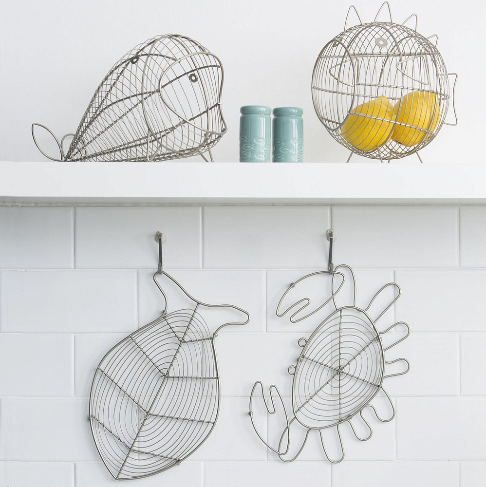  T&G Корзина "Fish" Grey Арт.: 23080