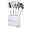 Kitchen Craft Органайзер для кухонных принадлежностей Lovello Retro Ice White Арт.: LOVUTENWHT