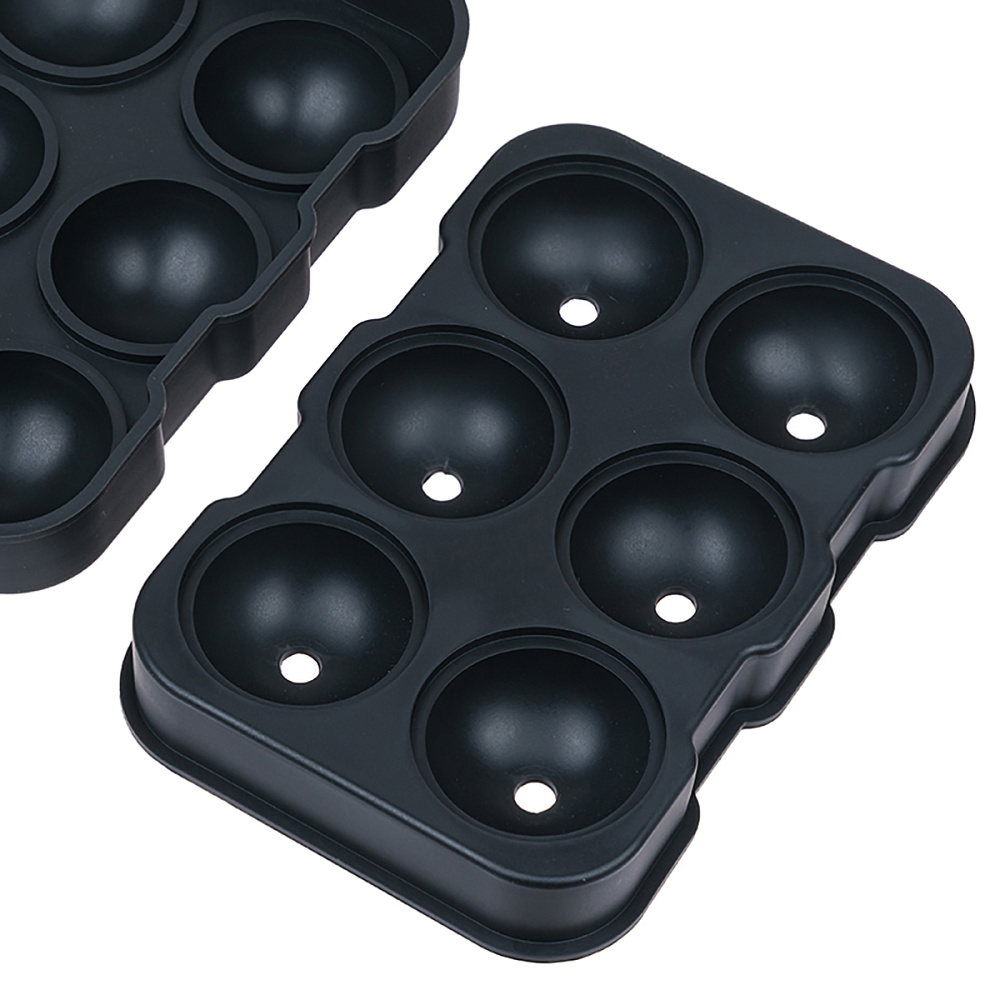 Форма для льда на 6 шаров black Арт.: HJ-IM02 BLACK